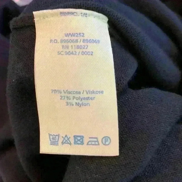 Boden navy blue and white stripe sweater dress, size 8 - Picture 7 of 7